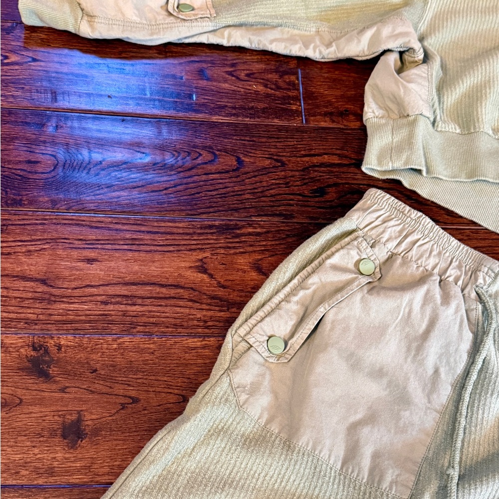 FP Movement by Free People mint green Hooded Jogger M - Picture 3 of 5